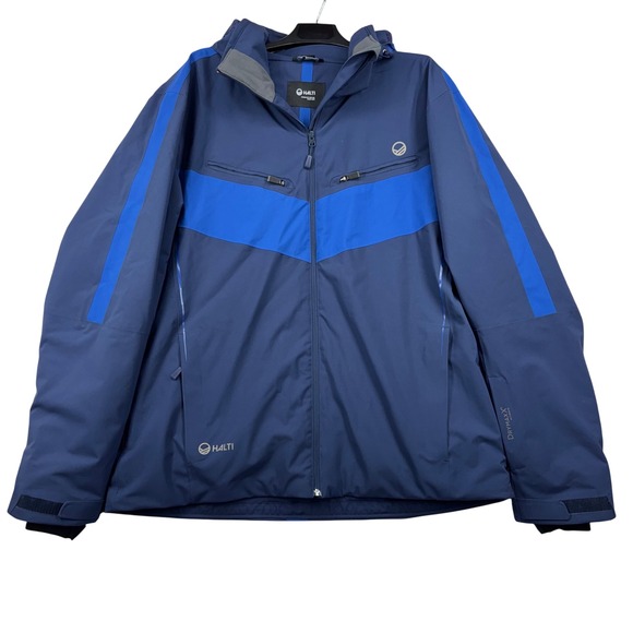 HALTI DrymaxX Ultimate XXXL Blue Insulated Waterproof Ski Snowboard Jacket - Picture 1 of 10